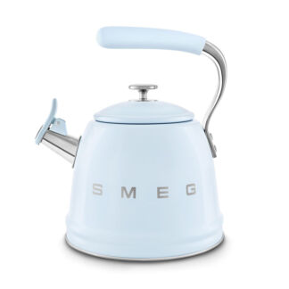 Кухня - приготовление еды SMEG Чайник со свистком 2,3л."Smeg" пастельный го