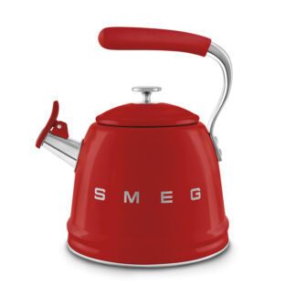 Чайник SMEG Чайник со свистком 2,3л."Smeg" красный