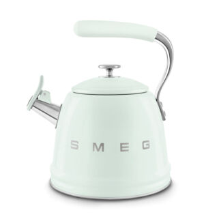 Чайник SMEG Чайник со свистком 2,3л."Smeg" пастельный зеленый