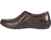 Лоферы Cora Giny Clarks, коричневый 9437842 | Dark Brown Tumbled/Smooth Leather фото 1