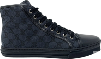 Кроссовки Gucci GG High Logo Print, черный