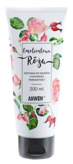 Кондиционер для пористых волос Anwen Emolientowa Róża 200 ml