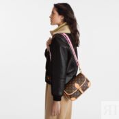 Сумка Louis Vuitton Diane Monogram, коричневый/фуксия M46049 | Fuchsia Monogram фото 2