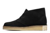 Женские дезерты Clarks (Desert Coal 26163249), черные фото 4