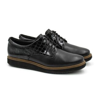 Женские полуботинки Clarks (Glick Darby 26157335), черные