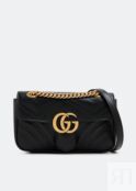 Сумка GUCCI GG Marmont shoulder bag, черный 446744DTDIT1000 | Black фото 2