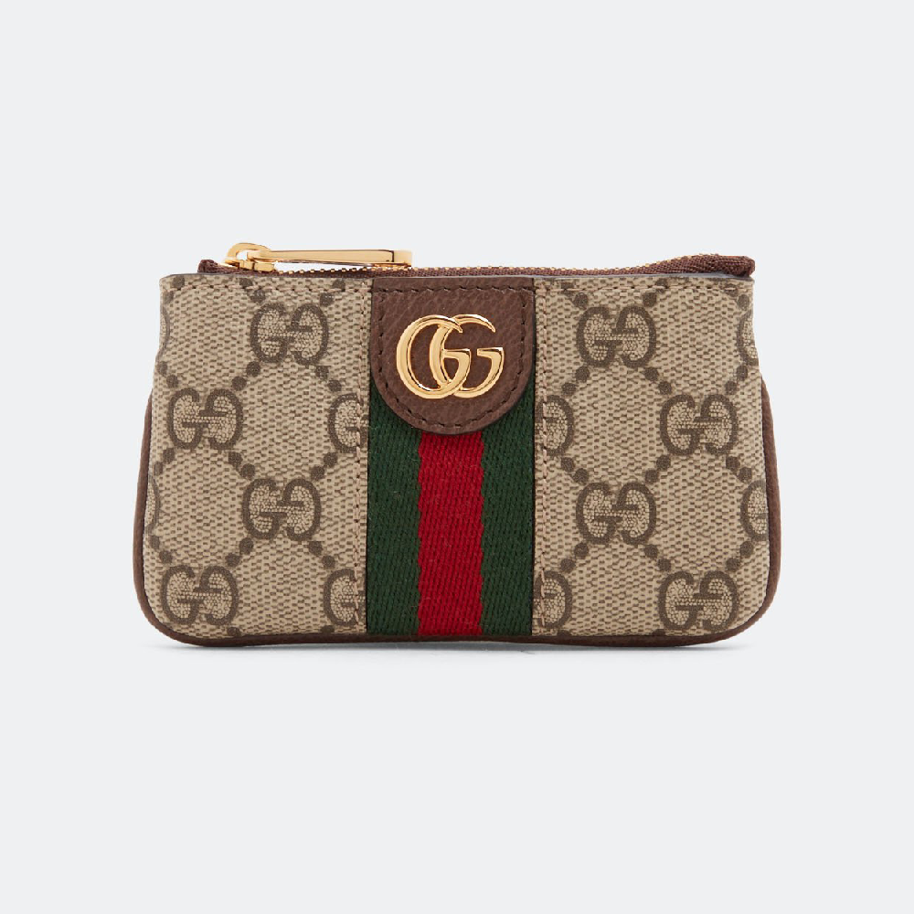 Сумка GUCCI Ophidia key case, бежевый 67172296IWG8745 | Beige фото 1