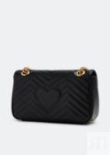 Сумка GUCCI GG Marmont small shoulder, черный 443497DTDIT1000 | Black фото 4