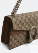 Сумка GUCCI Dionysus small GG shoulder, коричневый 400249KHNRN8642 | Prints фото 5