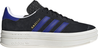 Кроссовки Adidas Wmns Gazelle Bold 'Black Lucid Blue', черный