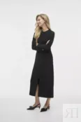 Платье-футляр черное YouStore FW24/D/2LS/008/BL фото 2