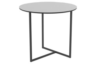 Стол журнальный Альбано Glass Белая Lacobel Стекло МДФ