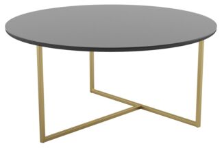 Стол журнальный  Маджор Glass Черная Lacobel Стекло МДФ