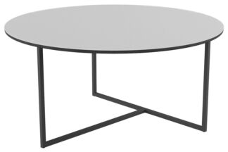 Стол журнальный  Маджор Glass Белая Lacobel Стекло МДФ