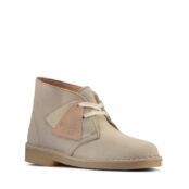 Женские дезерты Clarks (Desert Boot. 26156690), белые фото 1