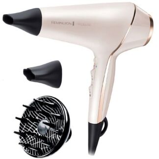 REMINGTON Фен для волос Remington PRO-Luxe Dryer AC9140, 2400 Вт, АС мотор,