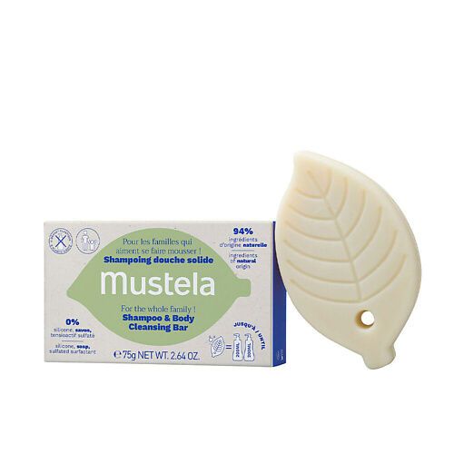 MUSTELA Твердый шампунь и средство для купания Shampoo & Body Cleansing Bar MPL336331 фото 1