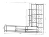 Модульная стенка в гостиную фабрики Стиль Дельта 2 s10110 фото 2