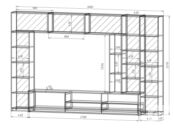 Модульная стенка в гостиную фабрики Стиль Дельта 6 s10114 фото 2