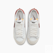 Кеды Nike Blazer Blazer Low '77 Jumbo, белый/темно-красный DQ1470 104 | White фото 4