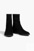 Ботильоны Lilene из замши STUART WEITZMAN, черный 1647597297620332 | BLACK фото 2