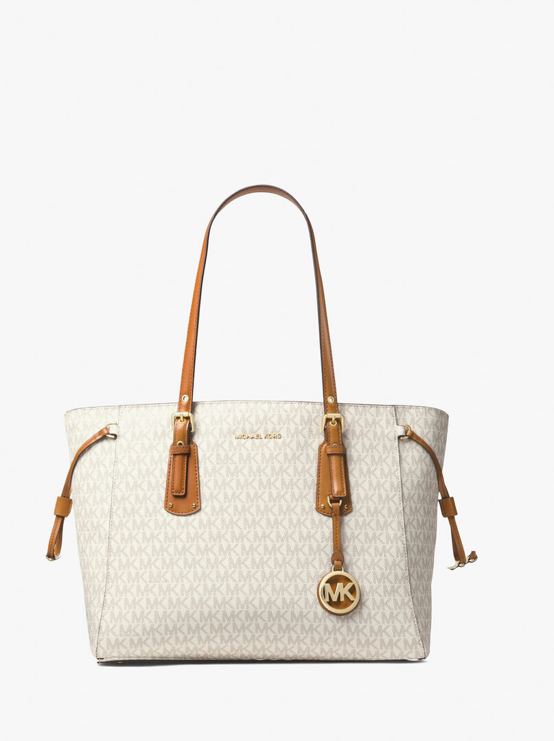 Сумка Michael Kors Voyager 30H7GV6T8L vanila Medium B00844 фото 1