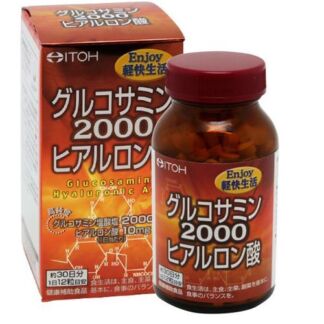 Супер Глюкозамин 2000 с гиалуроновой кислотой ITOH Glucosamine