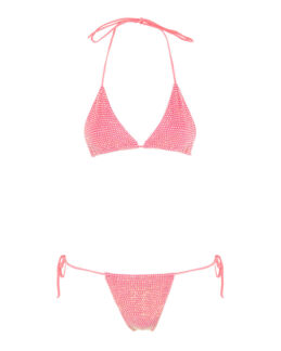 Купальник CRYSTAL BIKINI розовый s