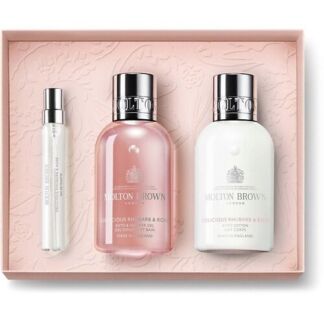 MOLTON BROWN Набор для ухода за телом Delicious Rhubarb & Rose Travel