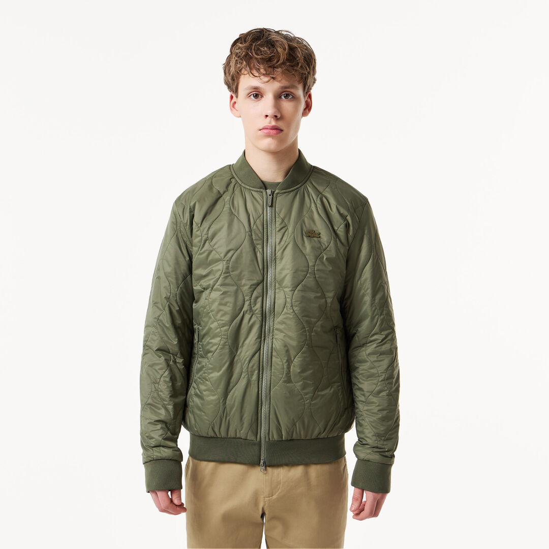 Мужская стёганая куртка Lacoste фото 1