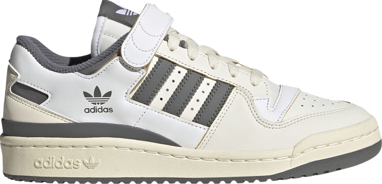 Кроссовки Adidas Wmns Forum Low 'Off White Silver Pebble', кремовый HQ4374 | Cream фото 1