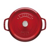 Кокот из чугуна 3,8 л, 24 см, вишневый, круглый, La Cocotte, Staub Staub 1102406 фото 3