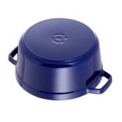 Кокот круглый, 3,8 л, 24 см, темно-синий, La Cocotte, Staub Staub 1102491 фото 4