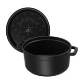 Кокот Staub, чугунный, круглый, объем 3.8 л, диаметр 24 см, черный Staub 1102425 фото 3