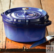 Кокот круглый, 5,25 л, 26 см, темно-синий, La Cocotte, Staub Staub 1102691 фото 3