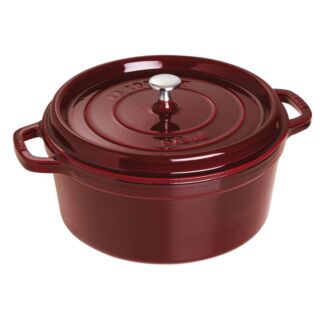 Кокот круглый, 6,7 л, 28 см, гранатовый, La Cocotte, Staub Staub