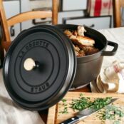 Кокот Staub, чугунный, круглый, объем 6.7 л, диаметр 28 см, черный Staub 1102825 фото 2