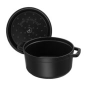 Кокот круглый, 8,35 л, 30 см,  черный, La Cocotte, Staub Staub 1103025 фото 2