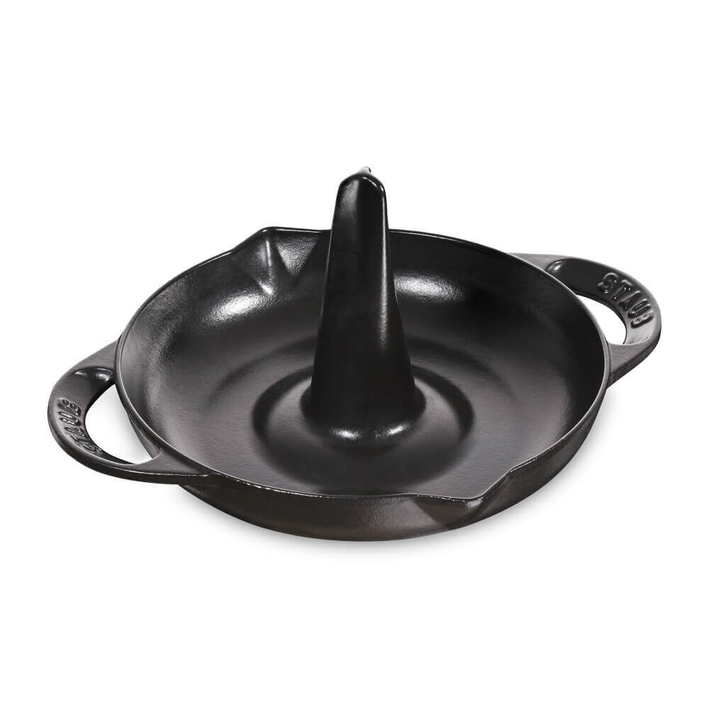 Ростер для курицы вертикальный, 24 см, черный, Staub Staub 1200023 фото 1