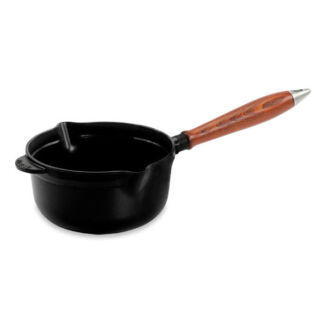 Ковш Винтаж, с деревянной ручкой, 18 см, черный, Staub Staub