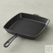 Сковорода-гриль квадратная, 30 см, черная, Staub Staub 12123023 фото 2