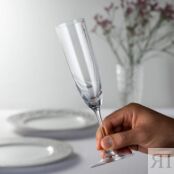 Набор бокалов для шампанского Champagne Glass 2 шт, 160 мл, Vinum, Riedel R 6416/08 фото 2