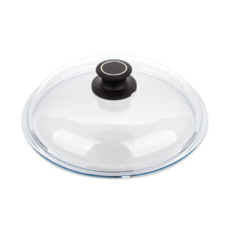 Крышка стеклянная для посуды AMT028, 28 см, Glass Lids, AMT Gastroguss AMT