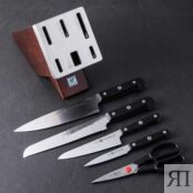 Набор ножей в подставке с заточкой, 7 предметов, Gourmet, ZWILLING Zwilling 36133-000 фото 2