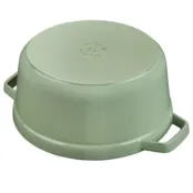 Кокот круглый, 24 см, 3,8 л, шалфей, Staub Staub 11024115 фото 4