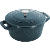 Кокот круглый, 24 см, 4,25 л, морская волна, Staub Staub 14522437 фото 1