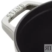 Кокот круглый, 24 см, 4,25 л, белый трюфель, Staub Staub 145224107 фото 3