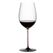 Бокал для вина Бордо Гран Крю 860 мл Riedel Sommeliers Black с красной ножк 4100/00R фото 5