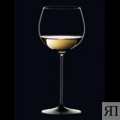 Бокал для белого вина Монраше 500 мл Riedel Sommeliers Black черный Riedel 4100/07 фото 5