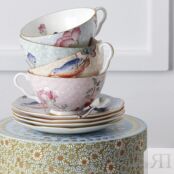 Чашка чайная с блюдцем Wedgwood Кукушка 180 мл, фарфор Wedgwood WGW-5C106805129 фото 5